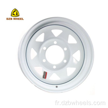 6x139.7 roue de remorque Rim 8 Soft 14x5.5 Chrome